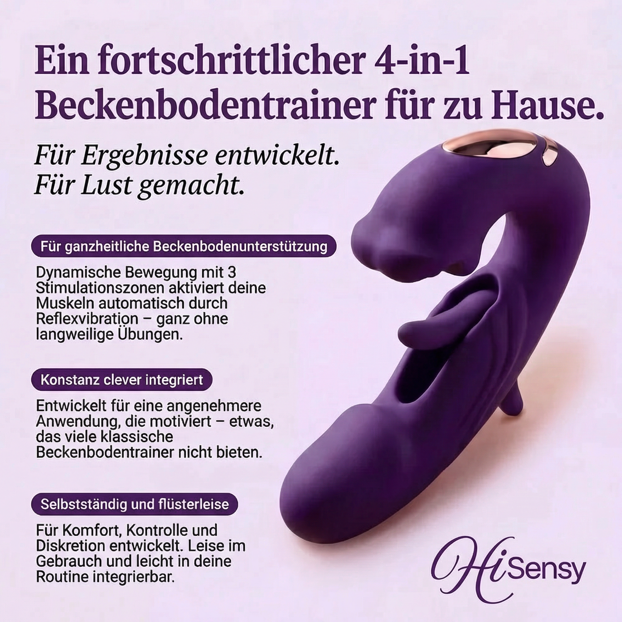 Hi Sensy Pro™ 4-in-1 Beckenbodenaktivator