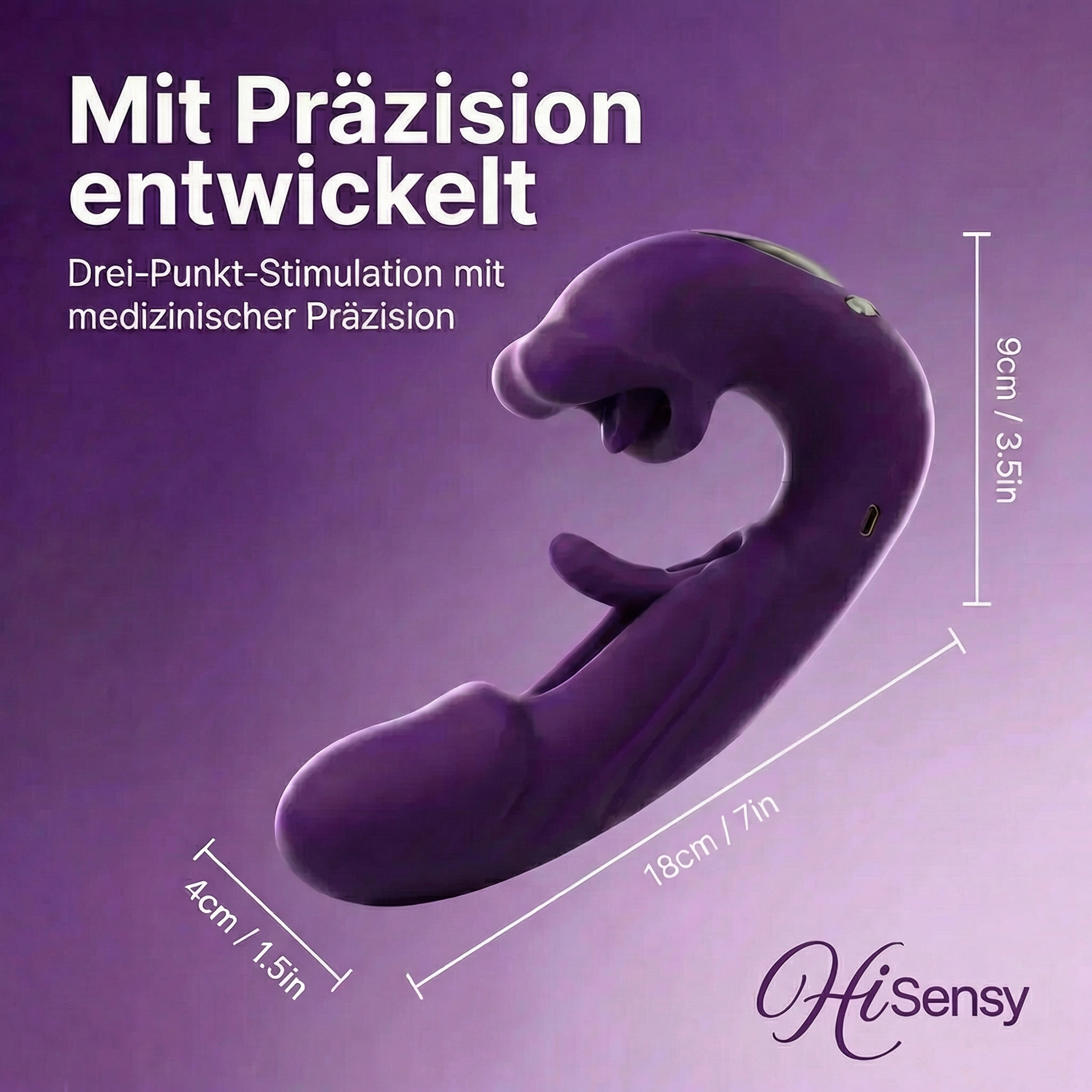 Hi Sensy Pro™ 4-in-1 Beckenbodenaktivator